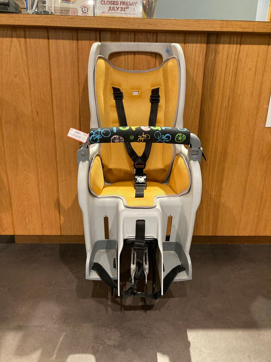 Topeak Bike Kid Carrier w/ Rack, Grey/Yellow