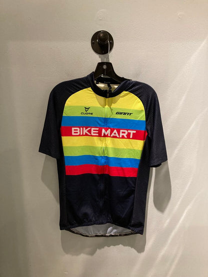 Cuore Giant BikeMart Jersey, Navy/Multi, Men's L