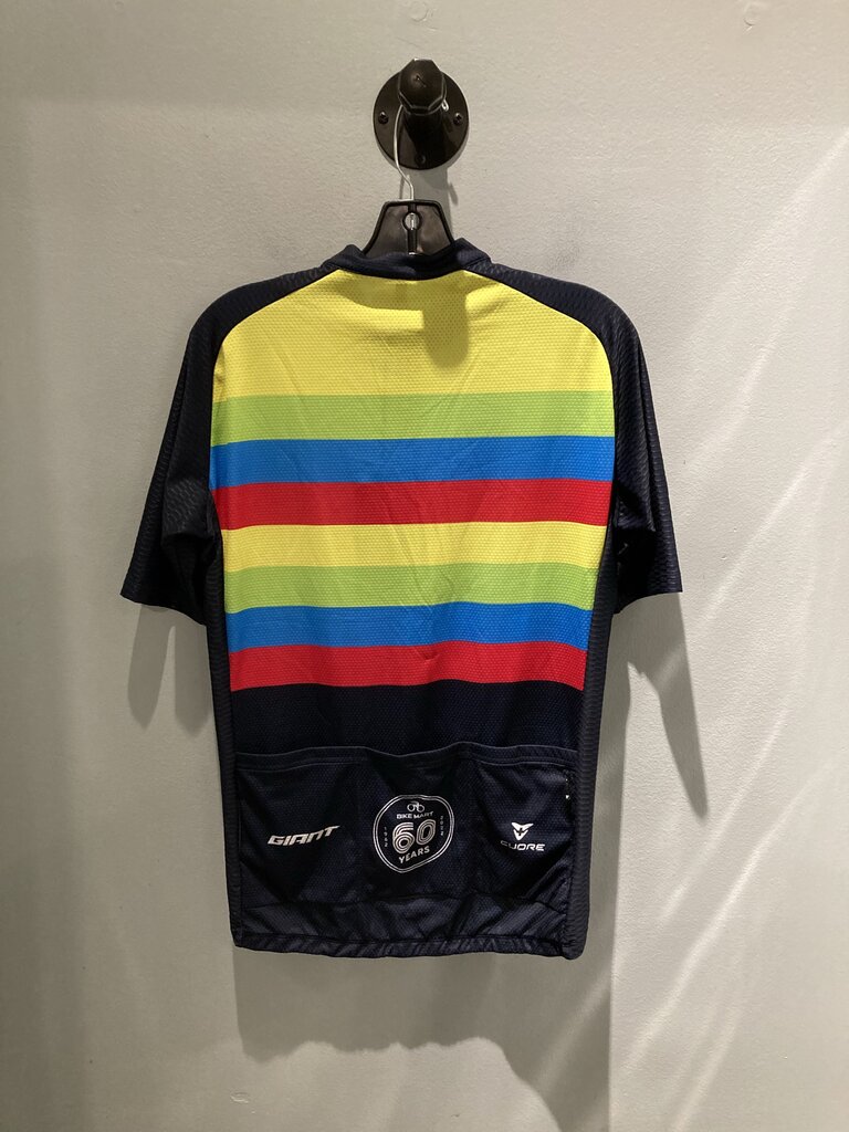 Cuore Giant BikeMart Jersey, Navy/Multi, Men's L