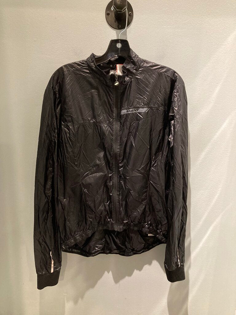 Giant Windbreaker Jacket, Black, Men's L