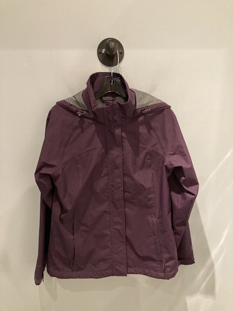 Eddie Bauer Lined Rain Jacket, Purple, Women's S