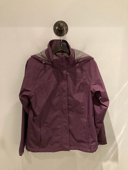 Eddie Bauer Lined Rain Jacket, Purple, Women's S