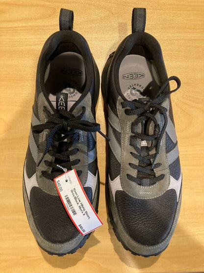Keen Low Hiking Shoes, Grey/Black, Men's 9