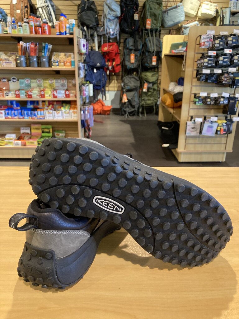 Keen Low Hiking Shoes, Grey/Black, Men's 9