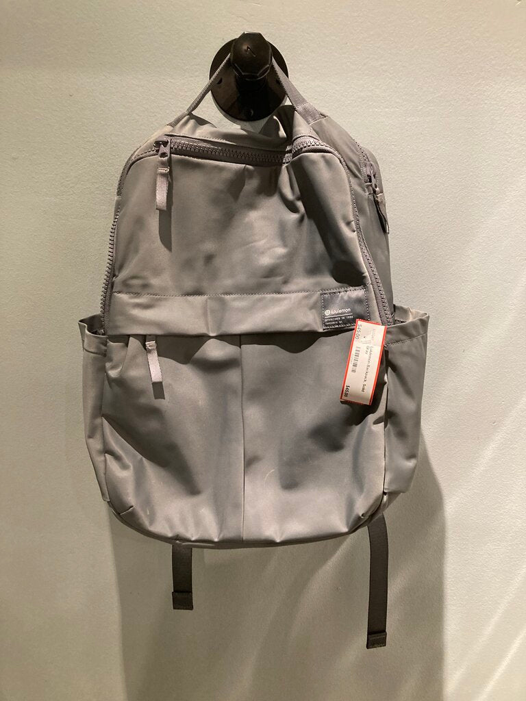 Lululemon Backpack, Solid Gray