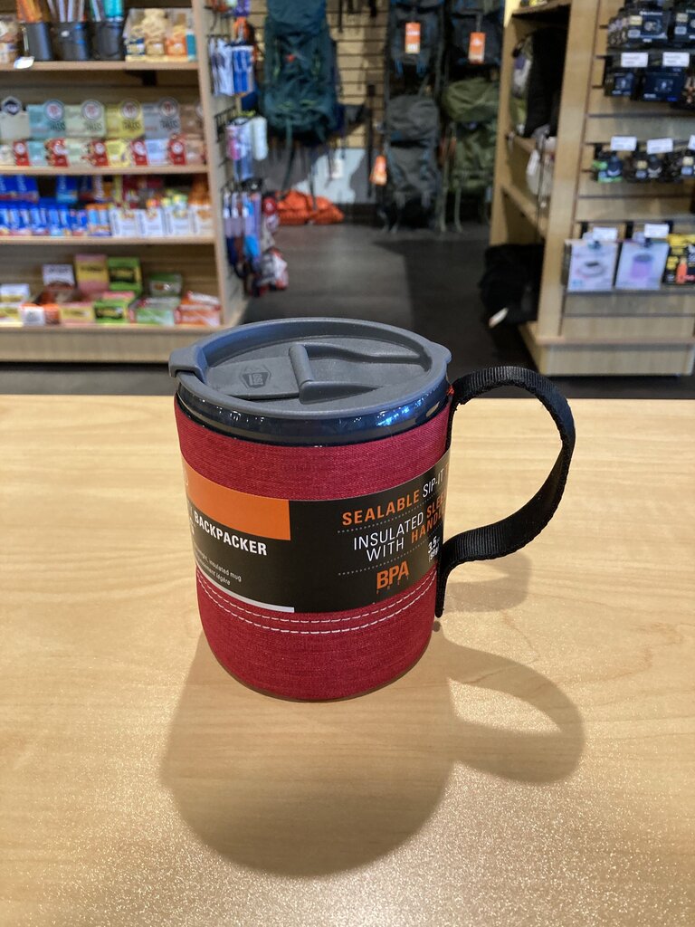 GSI Outdoors Infinity Backpacker Mug, Red