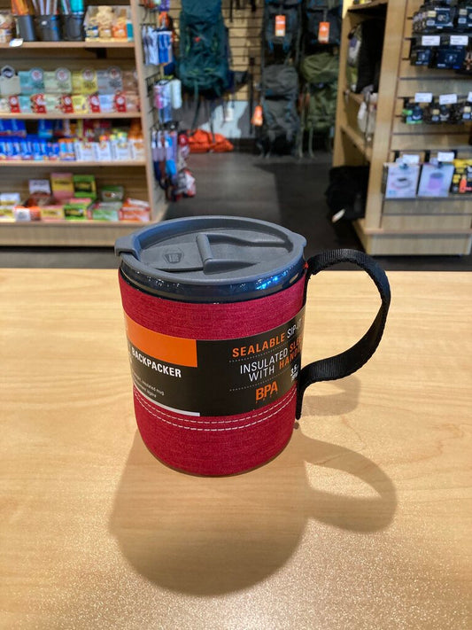 GSI Outdoors Infinity Backpacker Mug, Red