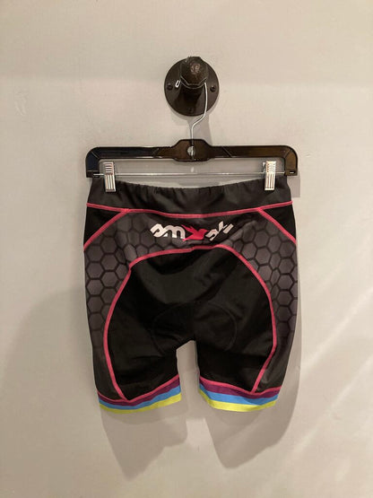 Smash Cycling Shorts, Black/Pink, Women's L