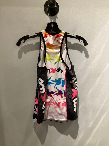 Samsh 1/4 Zip SL Bike Jersey, Black/Pink, Women's L
