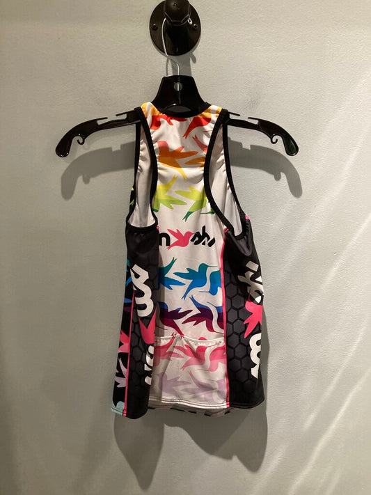 Samsh 1/4 Zip SL Bike Jersey, Black/Pink, Women's L