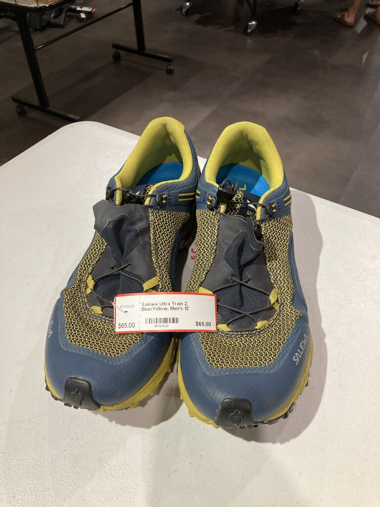 Salewa Ultra Train 2, Blue/Yellow, Men's 12