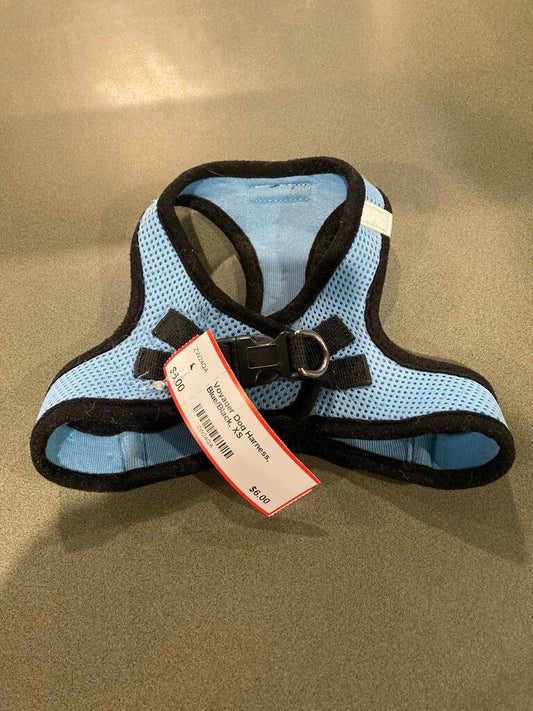 Voyager Dog Harness, Blue/Black, XS