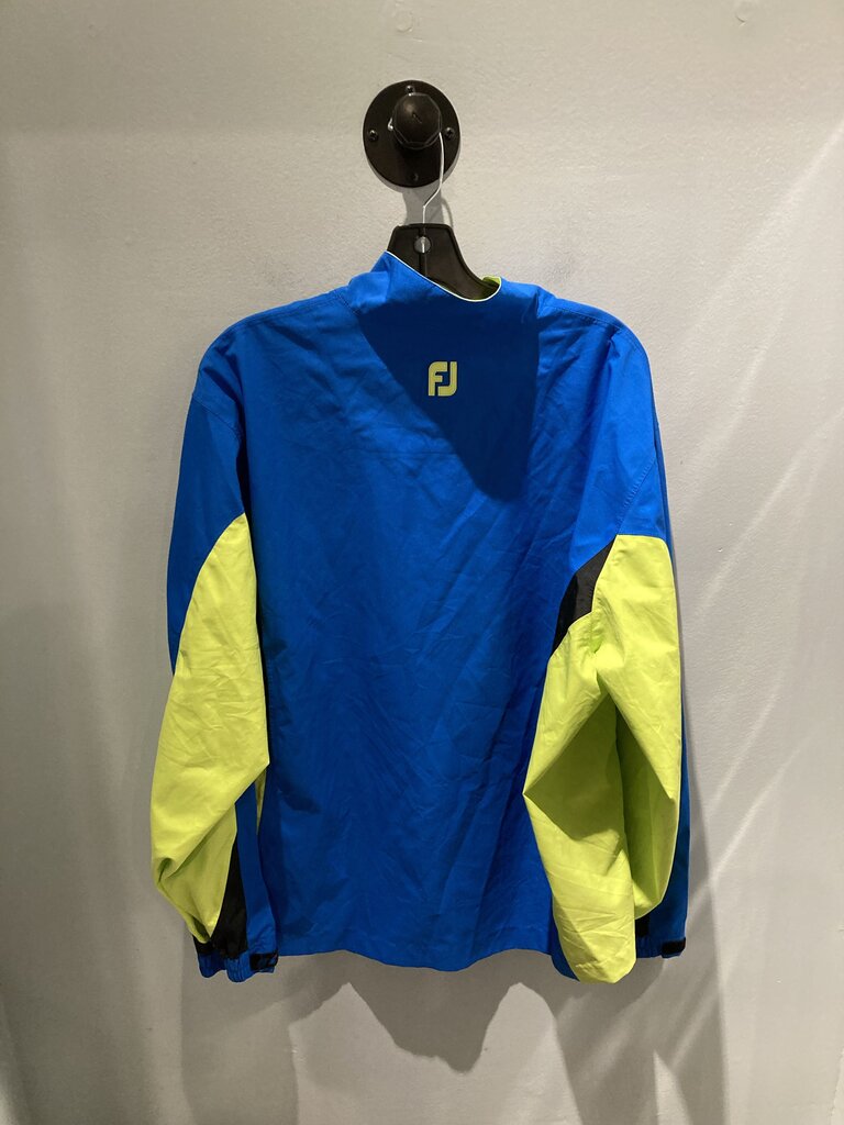 Dry Joys Rain Jacket, Blue/Green, Men's L