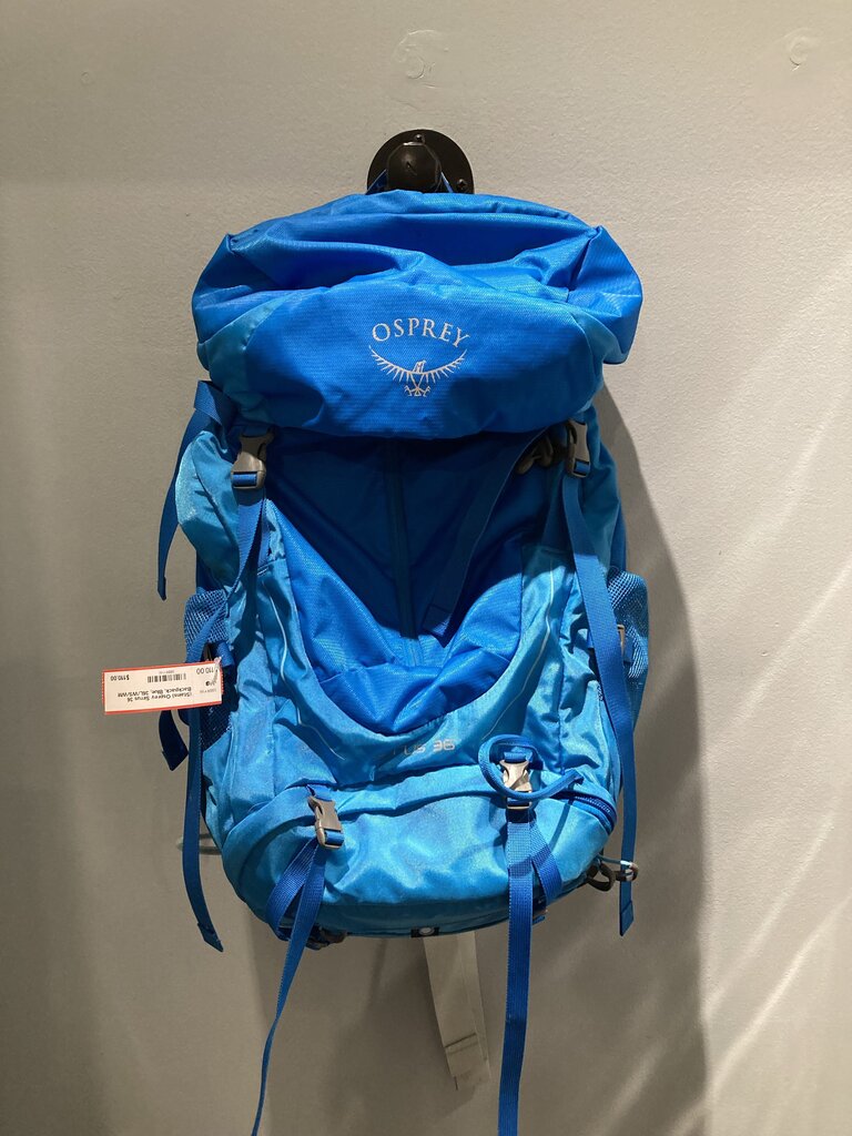 (Stains) Osprey Sirrus 36 Backpack, Blue, 36L/WS/WM