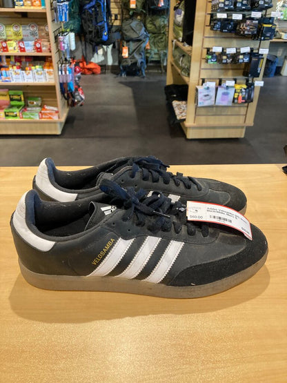 Adidas Velosamba SPD Shoes, Black/White, Men's 10