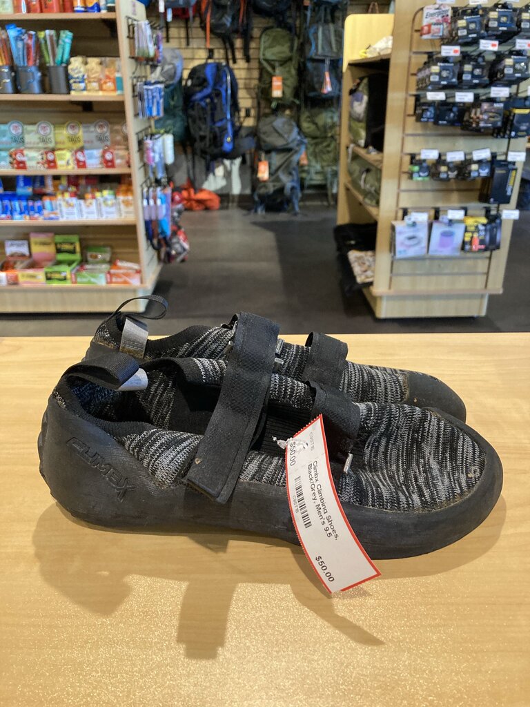 Climbx Climbing Shoes, Black/Grey, Men's 9.5