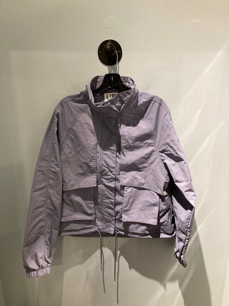 (NWT) Liv Crikle Woven Jacket, Blue, Women's L