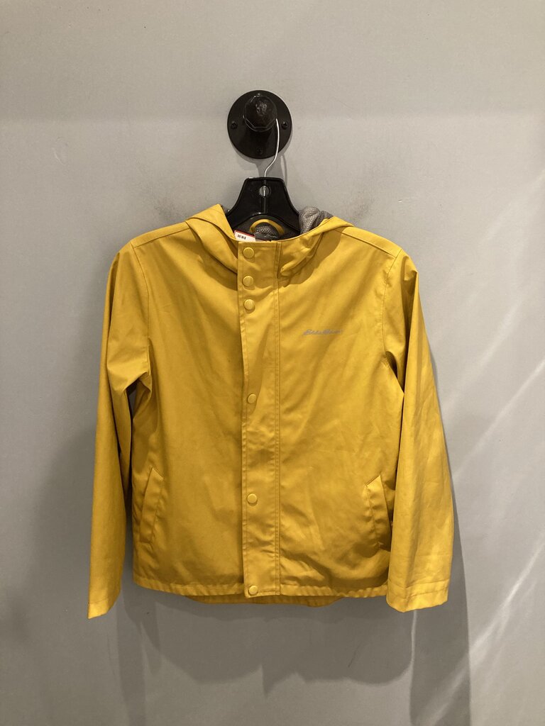 Eddie Bauer Rain Jacket, Yellow, Kids M (10/12)