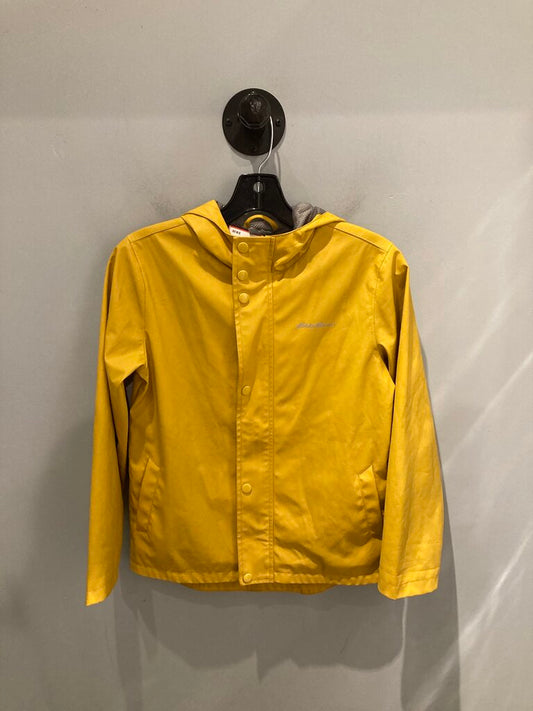 Eddie Bauer Rain Jacket, Yellow, Kids M (10/12)