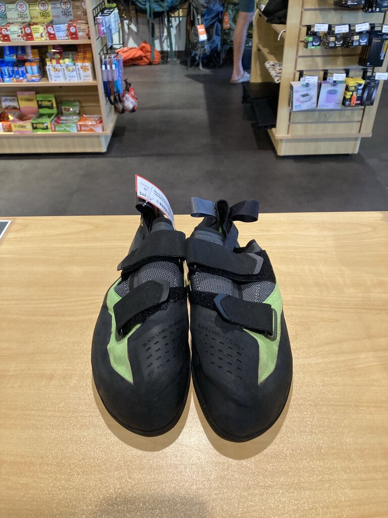 Black Diamond Method Climbing Shoes, Black/Green, Men's 11.5