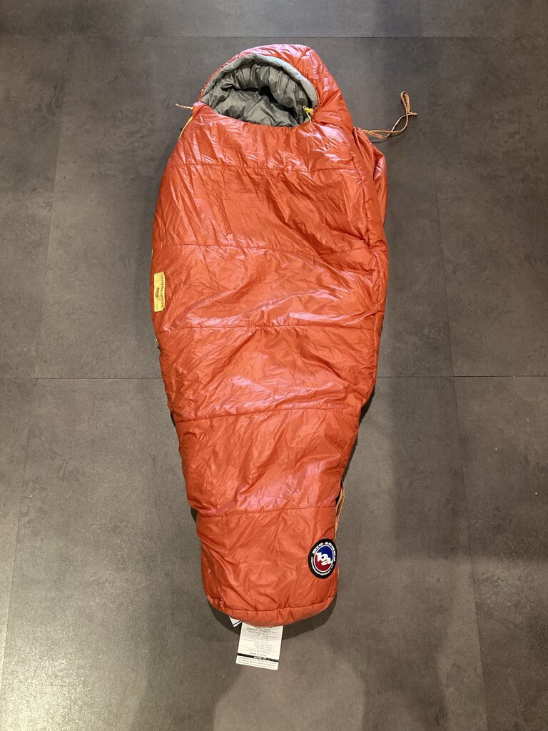 Big Agnes Little Red Sleeping Bag, Red/Yellow, Kid's 20 Degree (Sample)