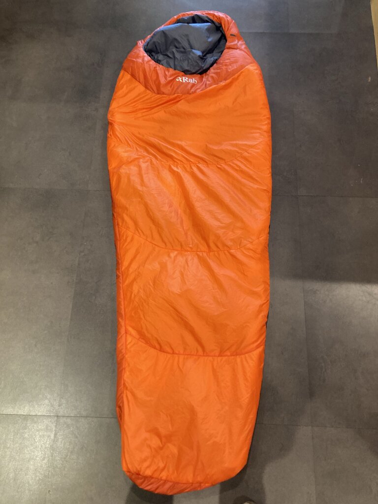 Rab Solar2 Sleeping Bag, Orange/Grey, 30 Degree (Sample)