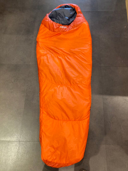 Rab Solar2 Sleeping Bag, Orange/Grey, 30 Degree (Sample)