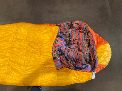 Big Agnes Anthracite Sleeping Bag, Orange/Grey, Women's Long 20 Degree