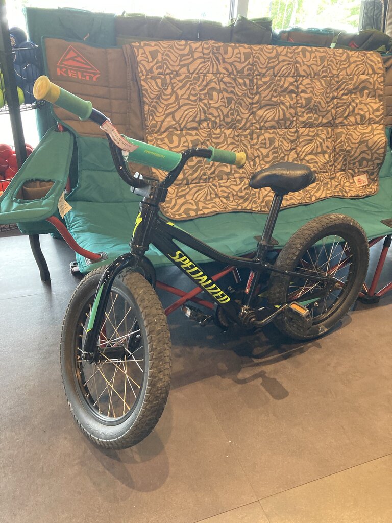 Specialized Riprock Kids Bike, Black/Green, 16" Wheel