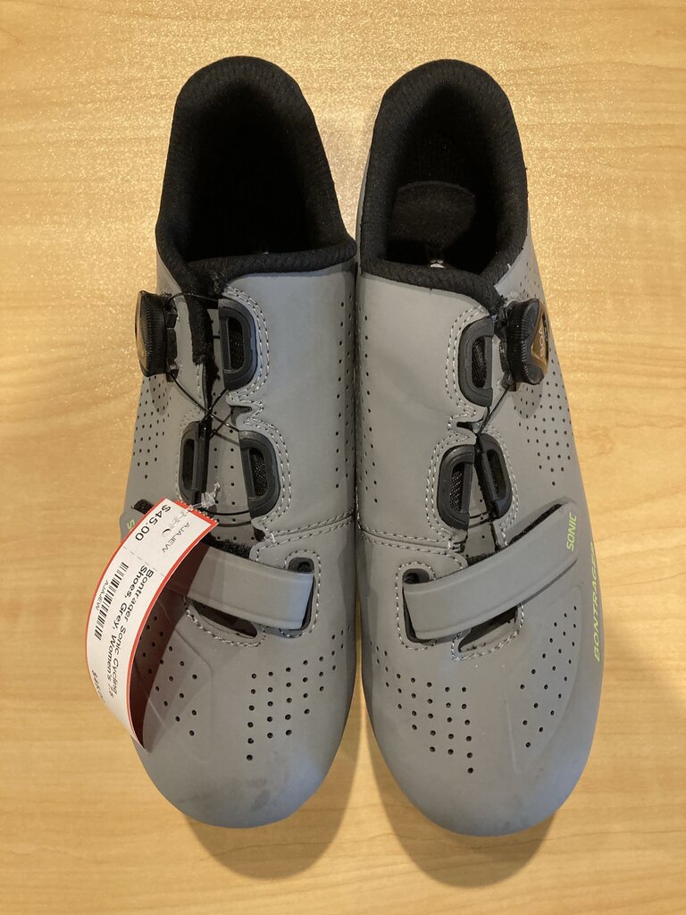 Bontrager Sonic Cycling Shoes, Grey, Women's 7.5