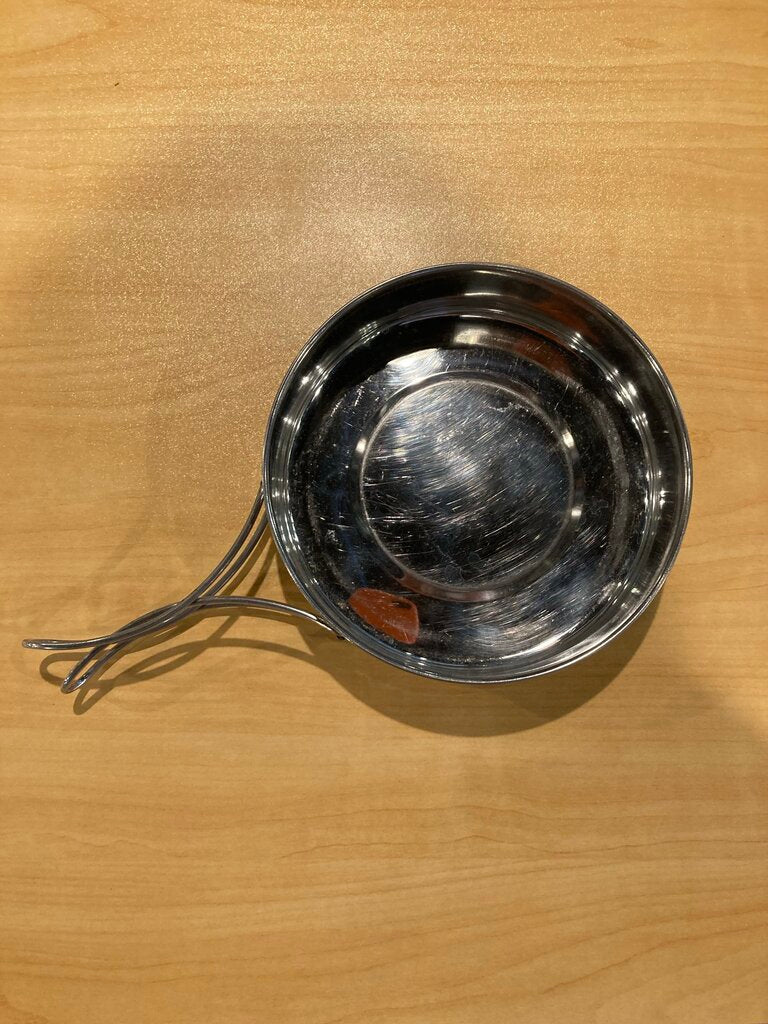 Metal Skillet, Silver