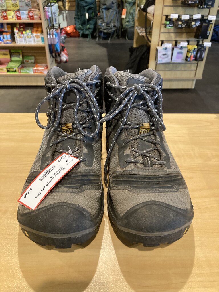 Keen WP Hiking Boots, Grey, Women's 11