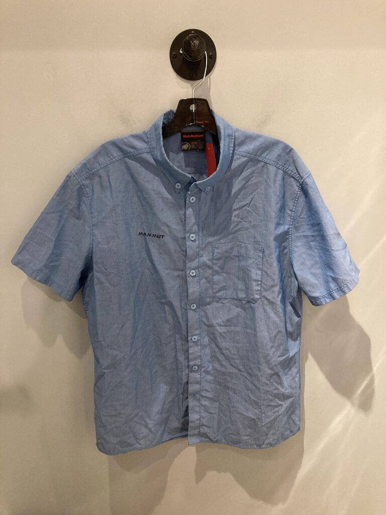 Mammut SS Button Up, Blue, Men's XL