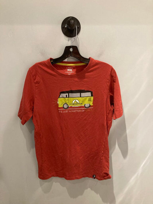 La Sportiva SS Crew, Red/Green, Men's L
