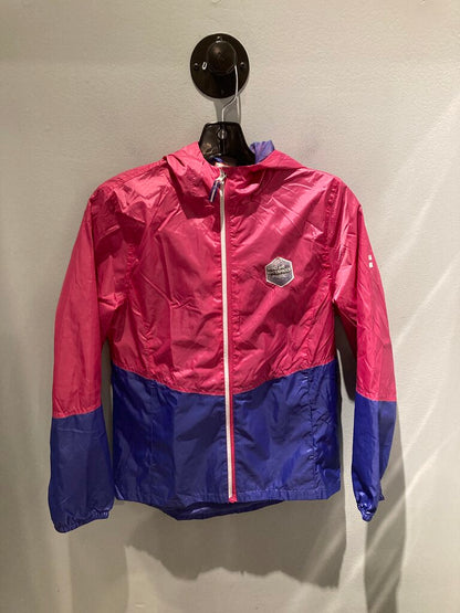 Swiss Alps Rain Jacket, Pink/Blue, Kid's L