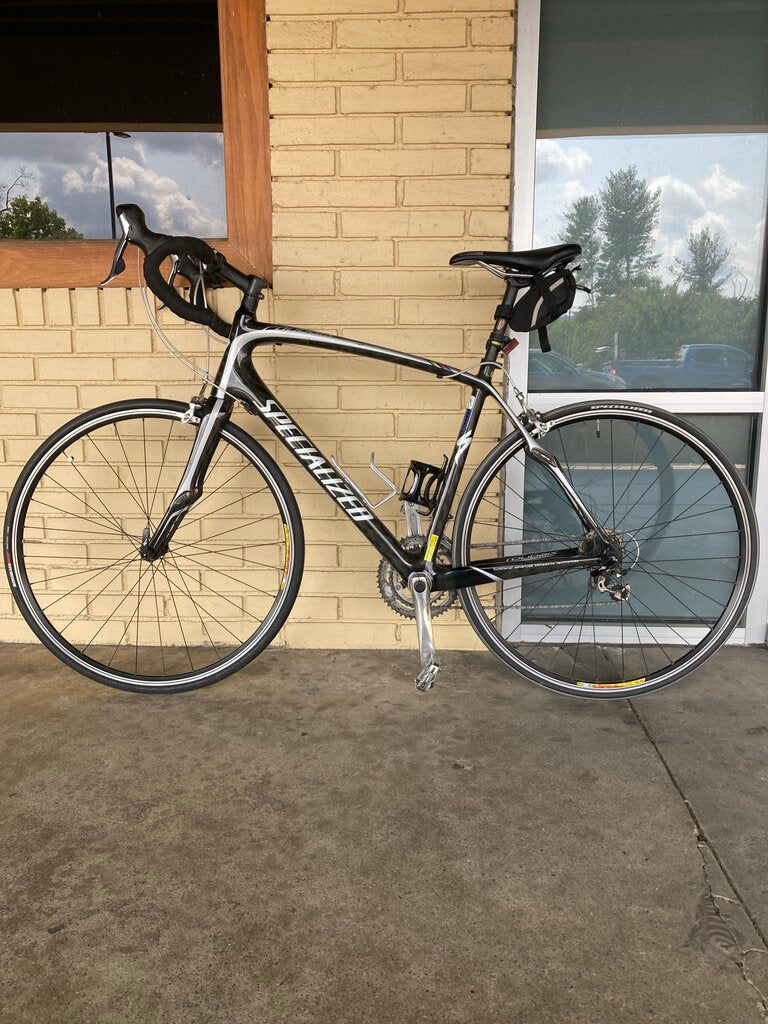 2010 Specialized Roubaix Road Bike, Black, 700c Wheels/L Frame