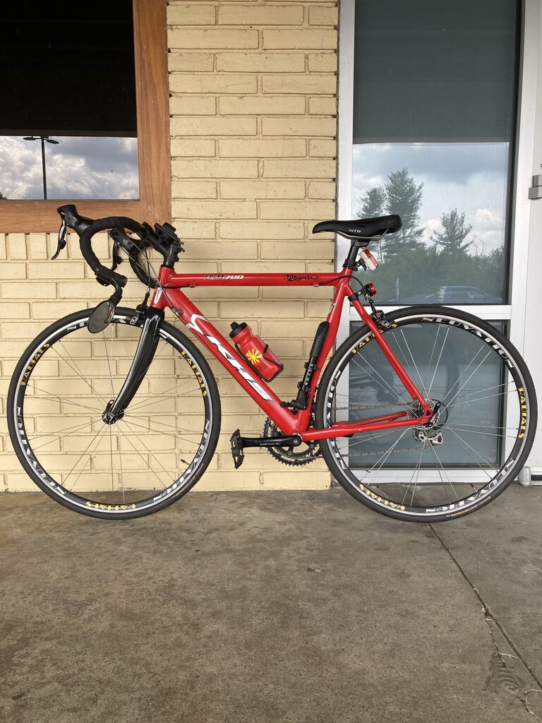 KHS Flite 700 Road Bike, Red, 700c/22"