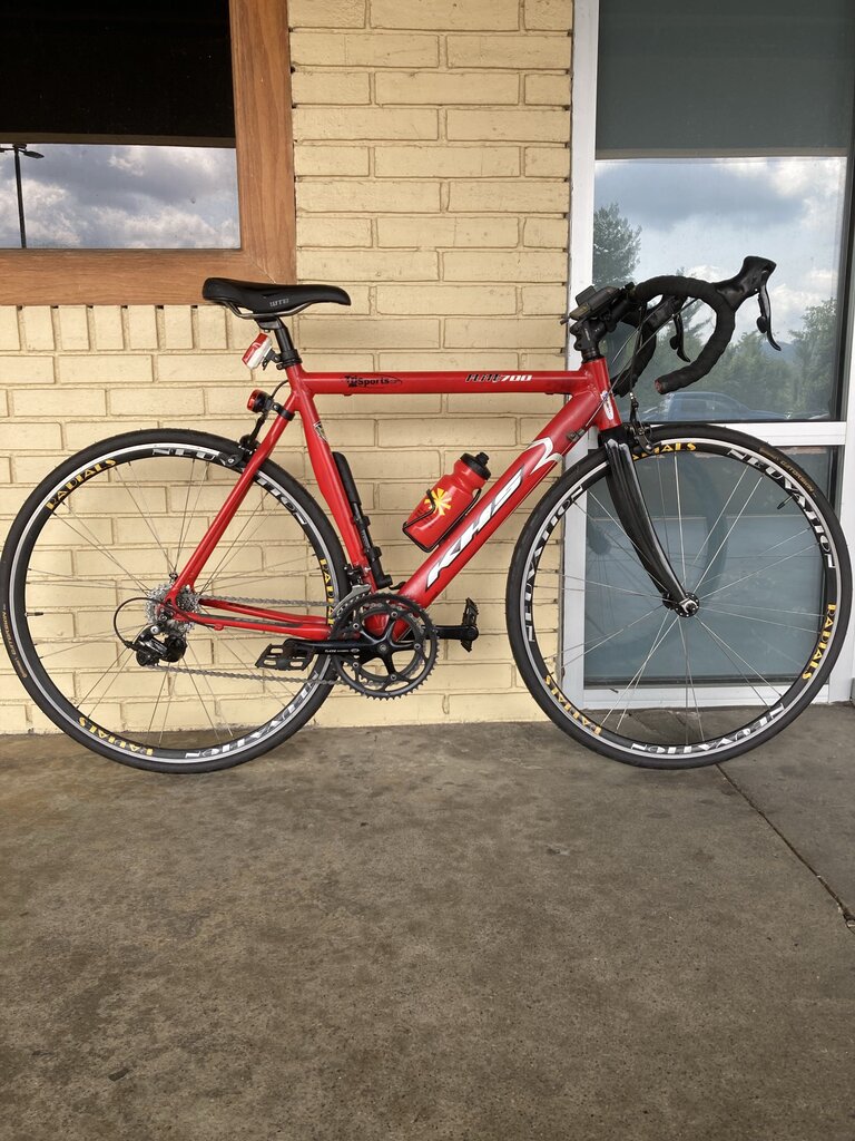 KHS Flite 700 Road Bike, Red, 700c/22"