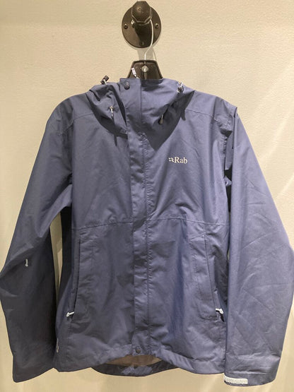 Rab Rain Jacket, Navy, Men's L