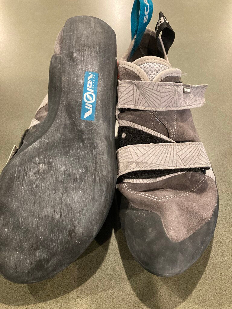 Scarpa Origin Climbing Shoes, Grey, 45.5
