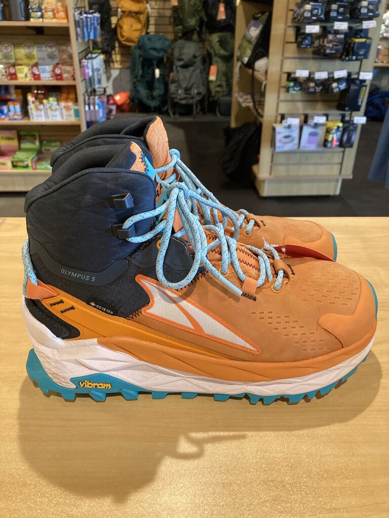 Altra Olympus 5, Orange/Teal, Women's 8.5