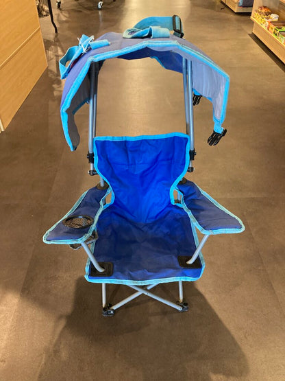 Kelsyus Kid's Chair w/ Sunshade, Blue