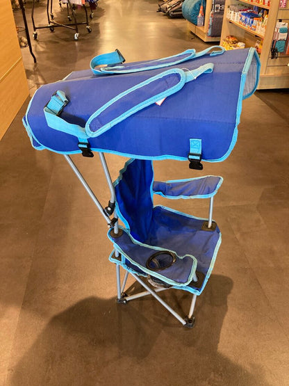 Kelsyus Kid's Chair w/ Sunshade, Blue