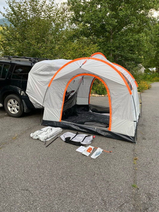 Vevor SUV Tent, Grey, 8'x8'ft
