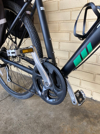 Trek Dual Sport Bicycle, Black/Green, 19"