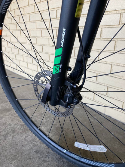 Trek Dual Sport Bicycle, Black/Green, 19"