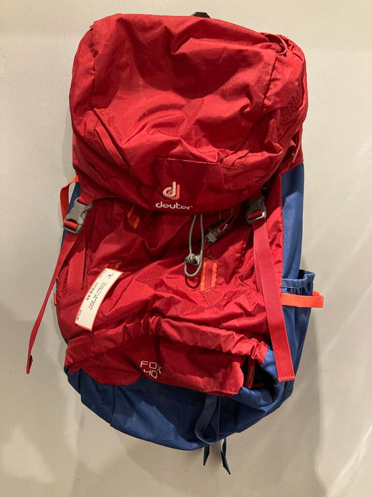 Deuter Fox Backpack, Red/Blue, 40L (Kids)