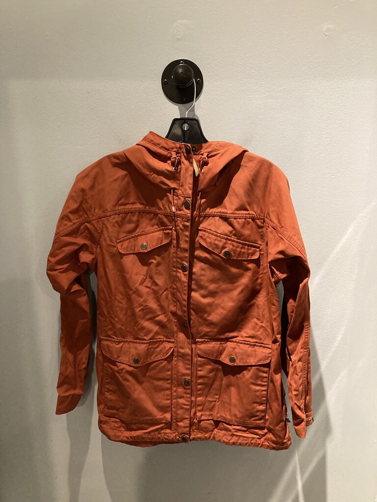 FjallRaven Canvas Jacket, Orange, Women's M