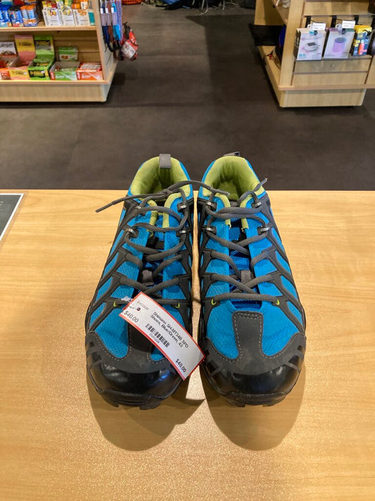 Shimano SH-MT34B SPD Shoes, Blue/Green, 43