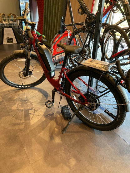 Cannondale Adventure Neo E-Bike, Red/Black, 15" Frame, 27.5" Wheel